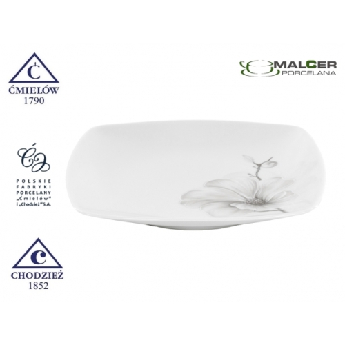 Talerz płytki 20 cm dek: G463 Magnolia AKCENT