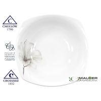 Salaterka kwadratowa 23 cm dek: G463 Magnolia AKCENT