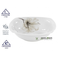 Salaterka kwadratowa 23 cm dek: G463 Magnolia AKCENT