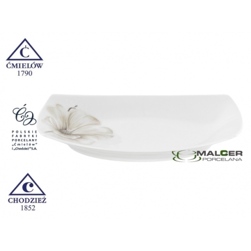 Półmisek owalny 33 cm dek: G463 Magnolia AKCENT