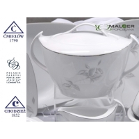 Waza 3000 ml dek: E758 Szara Róża AKCENT
