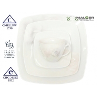 Komplet talerzy 6/18 G839 Zapach Róży AKCENT