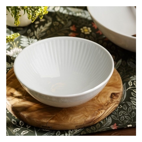 Salaterka 17 cm dek: C001 Biała DALIA