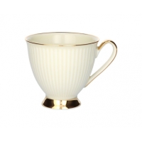 Filiżanka ze spodkiem 250 ml dek: GZ02 Kwarc DALIA GIFT BOX