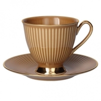 Filiżanka ze spodkiem 250 ml dek: GZ03 Topaz DALIA GIFT BOX