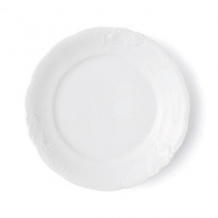 Talerz płytki 19 cm dek: C001 Biała FRYDERYKA