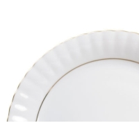 Talerz płytki 24 cm dek: B014 Złota Linia IWONA