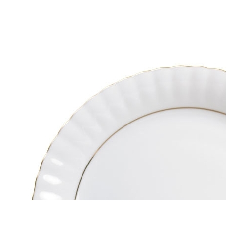 Talerz płytki 24 cm dek: B014 Złota Linia IWONA