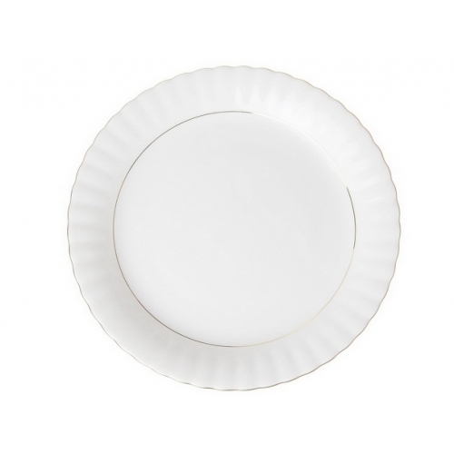 Talerz płytki 24 cm dek: B014 Złota Linia IWONA