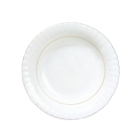 Talerz głęboki 22,5 cm dek: B014 Złota Linia IWONA