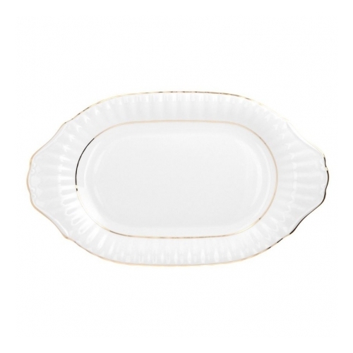 Półmisek owalny 39 cm dek: B014 Złota Linia IWONA