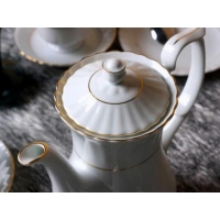 Imbryk do kawy 1100 ml dek: B014 Złota Linia IWONA
