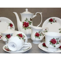 Cukiernica 300 ml dek: B826 Bordowa Róża IWONA
