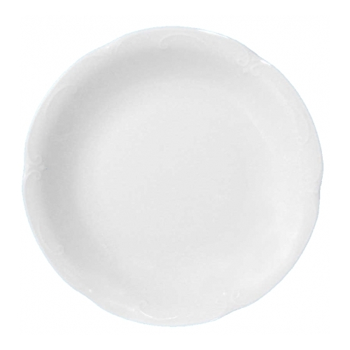 Talerz płytki 17 cm dek. C000 Biała KAMELIA