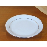 Talerz płytki 17 cm dek. B014 Złota Linia KAMELIA