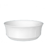 Salaterka cylindryczna 17 cm dek. C000 Biała KAMELIA