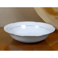 Salaterka okrągła 23 cm dek. B014 Złota Linia KAMELIA
