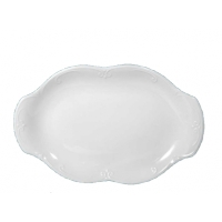 Półmisek owalny 28 cm dek. C000 Biała KAMELIA