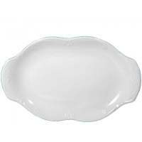 Półmisek owalny 38 cm dek. C000 Biała KAMELIA