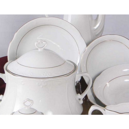 Waza 3500 ml dek. B014 Złota Linia KAMELIA