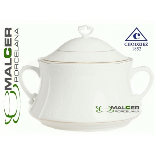 Waza 3500 ml dek. B014 Złota Linia KAMELIA