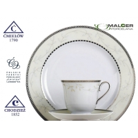 Talerz płytki 19 cm dek: B601 Marzenie Platynowe ASTRA
