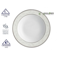 Talerz głęboki 22,5 cm dek: B601 Marzenie Platynowe ASTRA