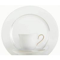 Spodek pod filiżankę 14 cm dek: B014 / 0164 Złota Linia ASTRA