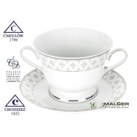 Bulionówka ze spodkiem 350 ml dek: G077 Harlequin ASTRA 12/24