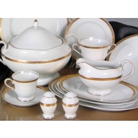 Bulionówka ze spodkiem 350 ml dek: 0575 ASTRA komplet 12/24