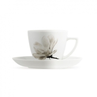 Filiżanka 350 ml ze spodkiem dek: 6474 Magnolia BOSS