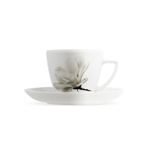 Filiżanka 350 ml ze spodkiem dek: 6474 Magnolia BOSS