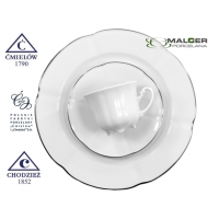 Bulionówka 300 ze spodkiem 6/12 dek: 3605 Platynowa Linia BOLERO