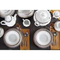 Serwis obiadowy dla 12 osób / 43 części dek: E551 Princess BOLERO