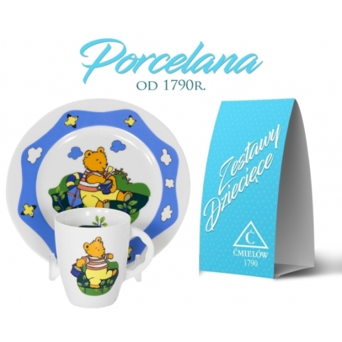 Zestaw śniadaniowy dla dziecka 1/4 dek: 9490 CALINECZKA