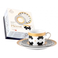Serwis do kawy dla 1 osoby / 3 części G889 Pierrot JENNY GIFT BOX