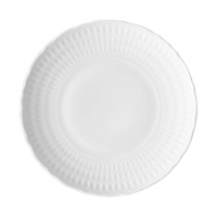 Talerz płytki 21 cm dek: 0001 Biała SOFIA