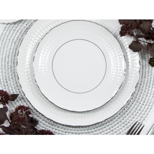 Bulionówka 350 ze spodkiem dek: 3607 Platynowa Linia SOFIA 6/12