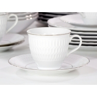 Komplet talerzy dla 6 osób / 18 części Platynowa Linia SOFIA