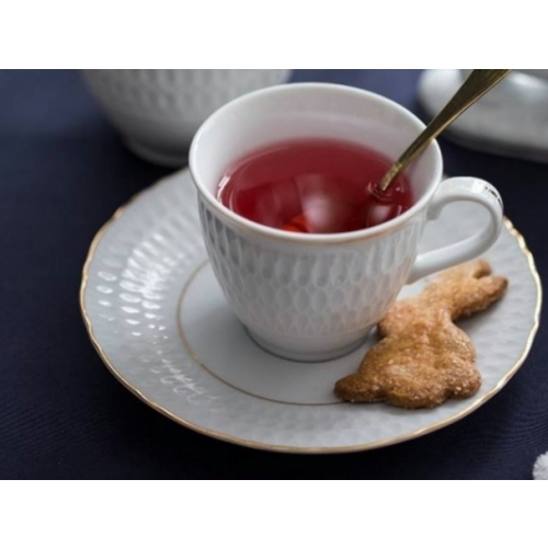 Serwis obiadowy dla 6 osób / 25 części Złota Linia SOFIA