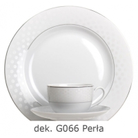 Serwis obiadowy dla 12 osób / 46 części dek: G066 Perła YVONNE