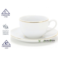 Serwis obiadowo-kawowy dla 12 osób / 109 części dek: 3604 Złota Linia YVONNE