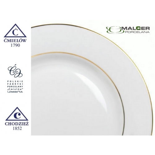 Serwis obiadowo-kawowy dla 12 osób / 109 części dek: 3604 Złota Linia YVONNE