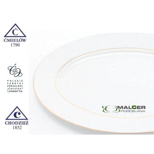 Serwis obiadowo-herbaciany dla 12 osób / 110 części dek: 3604 Złota Linia YVONNE