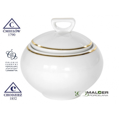 Serwis obiadowo-herbaciany dla 12 osób / 110 części dek: 3604 Złota Linia YVONNE