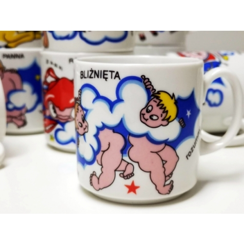 Kubek 200 ml dek. 551 Znaki Zodiaku MAGO 12/12  WYPRZEDAŻ
