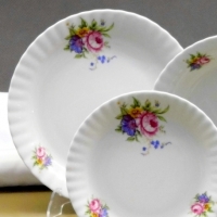 Talerz płytki 24 cm Kwiat 963 IWONA 3 rzuty