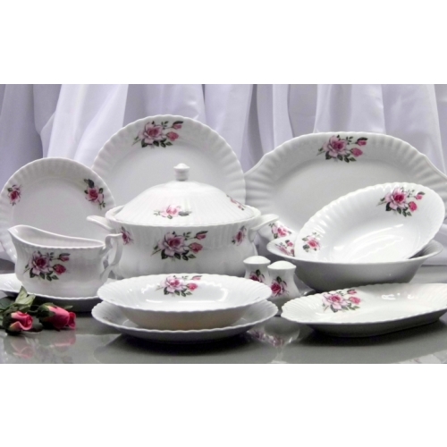 Salaterka okrągła 26 cm dek: 873 Red Roses IWONA