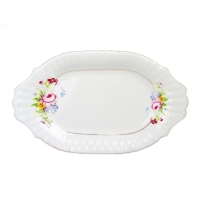 Półmisek owalny 33 cm dek: 096 Kwiatowa Łąka IWONA