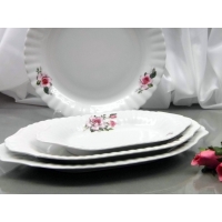 Półmisek owalny 33 cm dek: 873 Red Roses IWONA